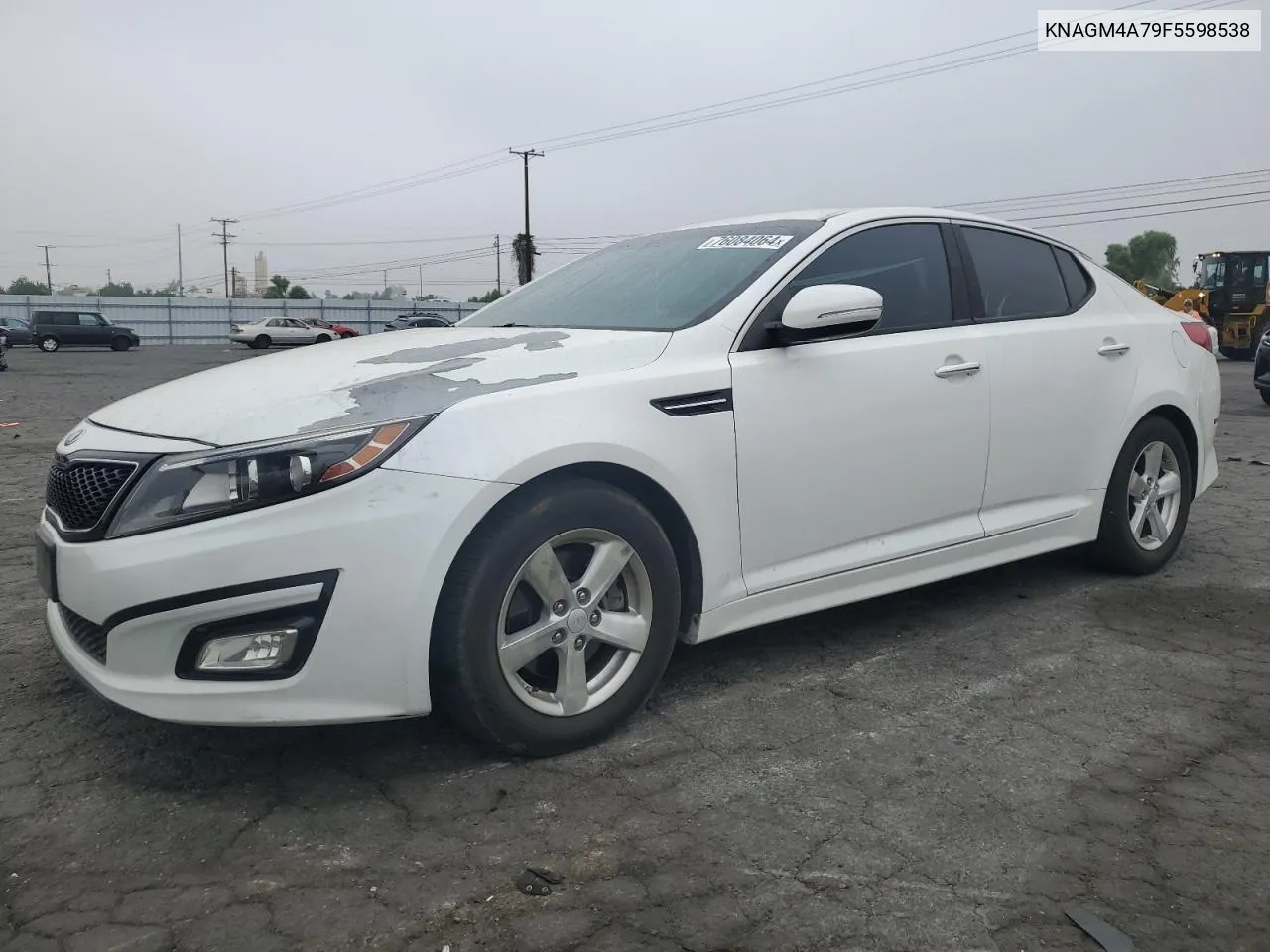 2015 Kia Optima Lx VIN: KNAGM4A79F5598538 Lot: 76084064