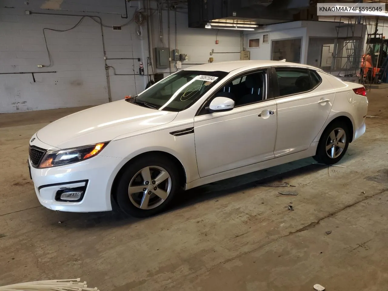 2015 Kia Optima Lx VIN: KNAGM4A74F5595045 Lot: 76097554