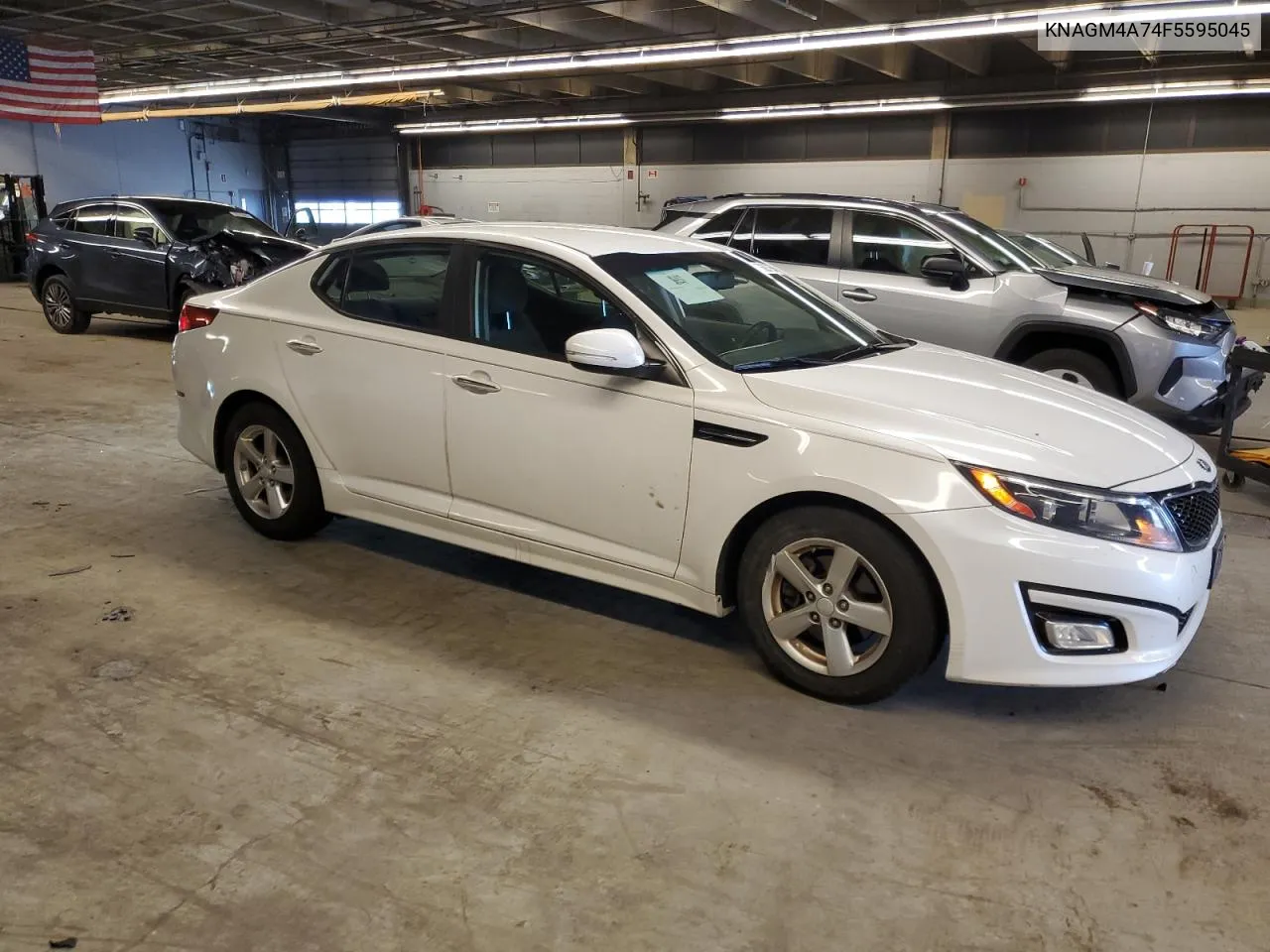 2015 Kia Optima Lx VIN: KNAGM4A74F5595045 Lot: 76097554