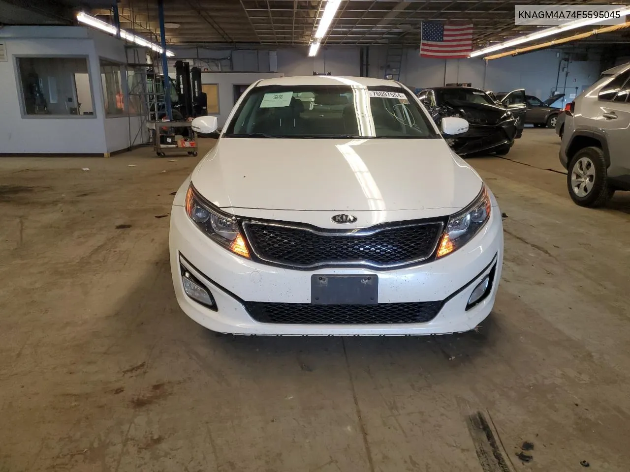 2015 Kia Optima Lx VIN: KNAGM4A74F5595045 Lot: 76097554