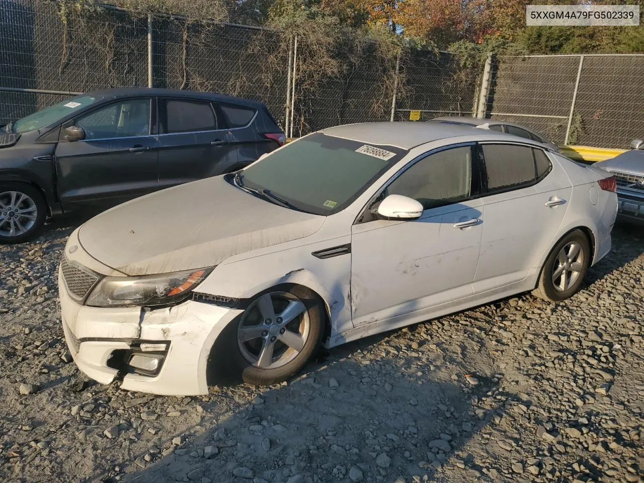 5XXGM4A79FG502339 2015 Kia Optima Lx