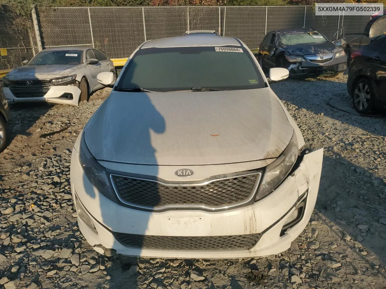 5XXGM4A79FG502339 2015 Kia Optima Lx