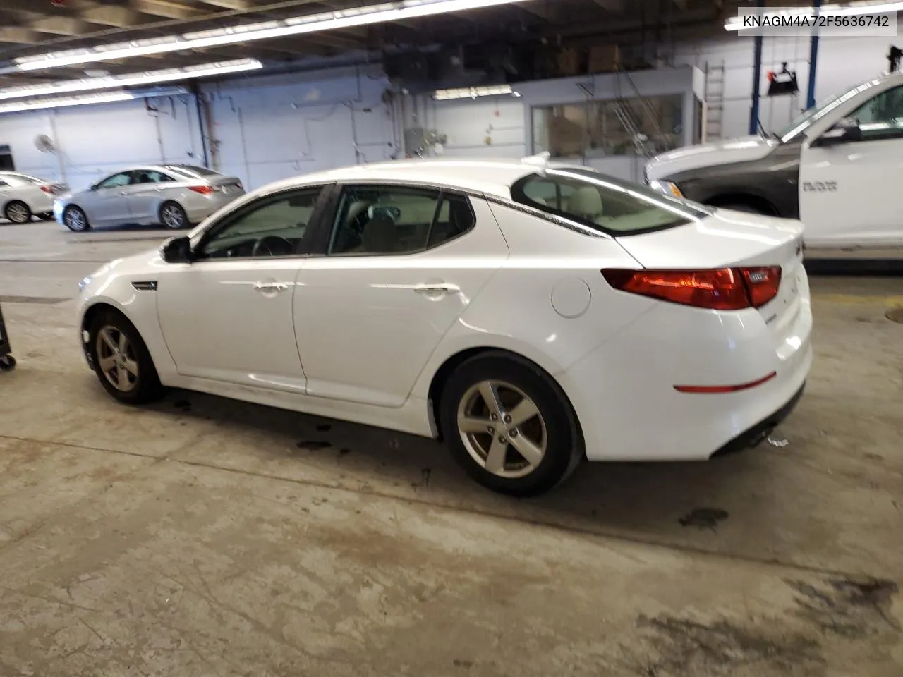 KNAGM4A72F5636742 2015 Kia Optima Lx