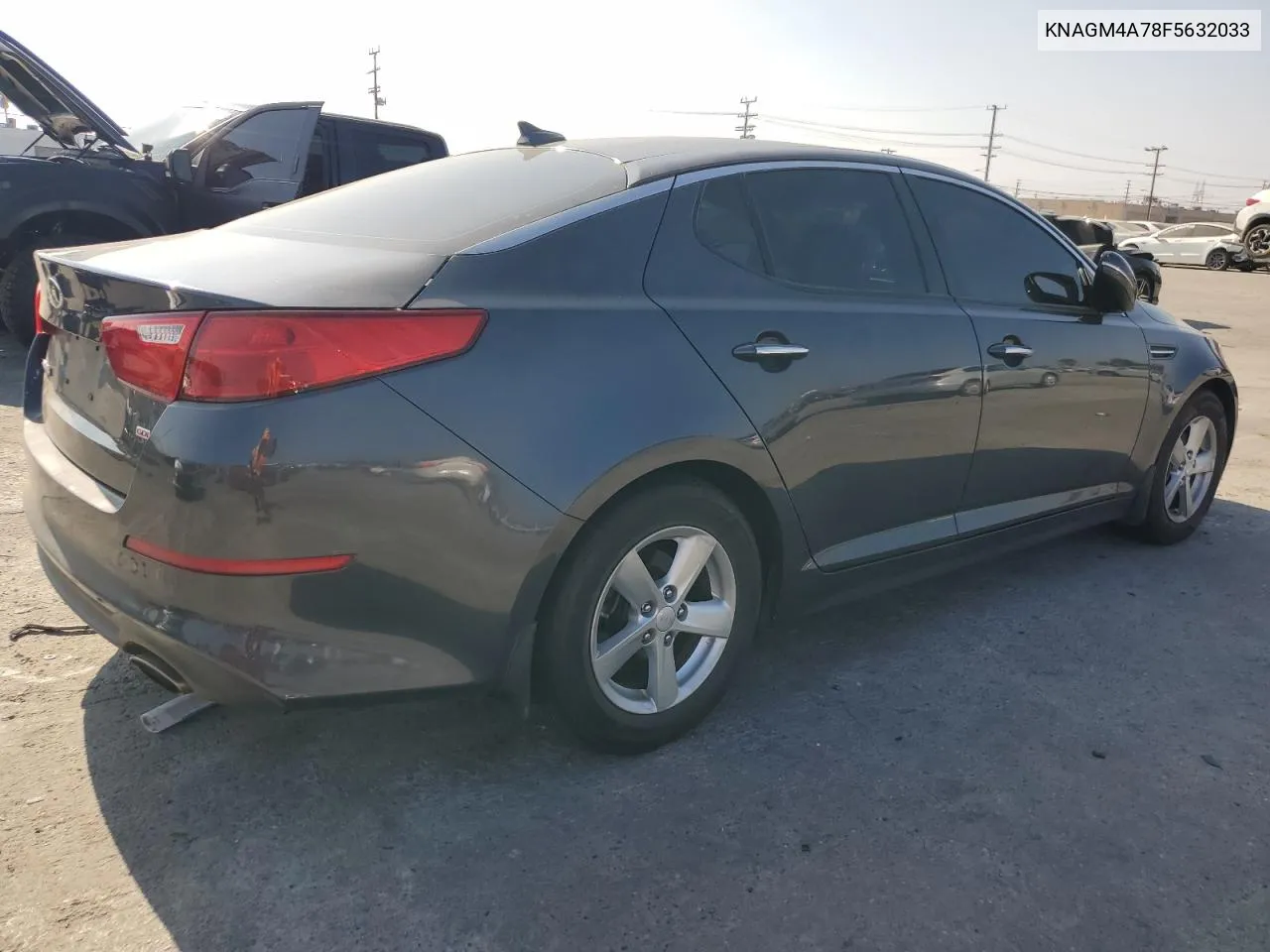 KNAGM4A78F5632033 2015 Kia Optima Lx