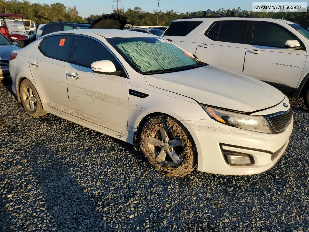 KNAGM4A78F5639371 2015 Kia Optima Lx