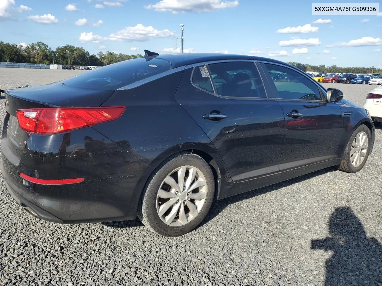 2015 Kia Optima Lx VIN: 5XXGM4A75FG509336 Lot: 76156944