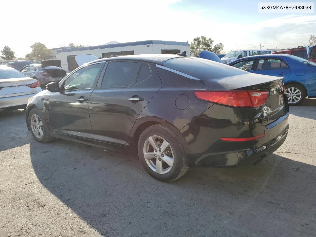 5XXGM4A78FG483038 2015 Kia Optima Lx