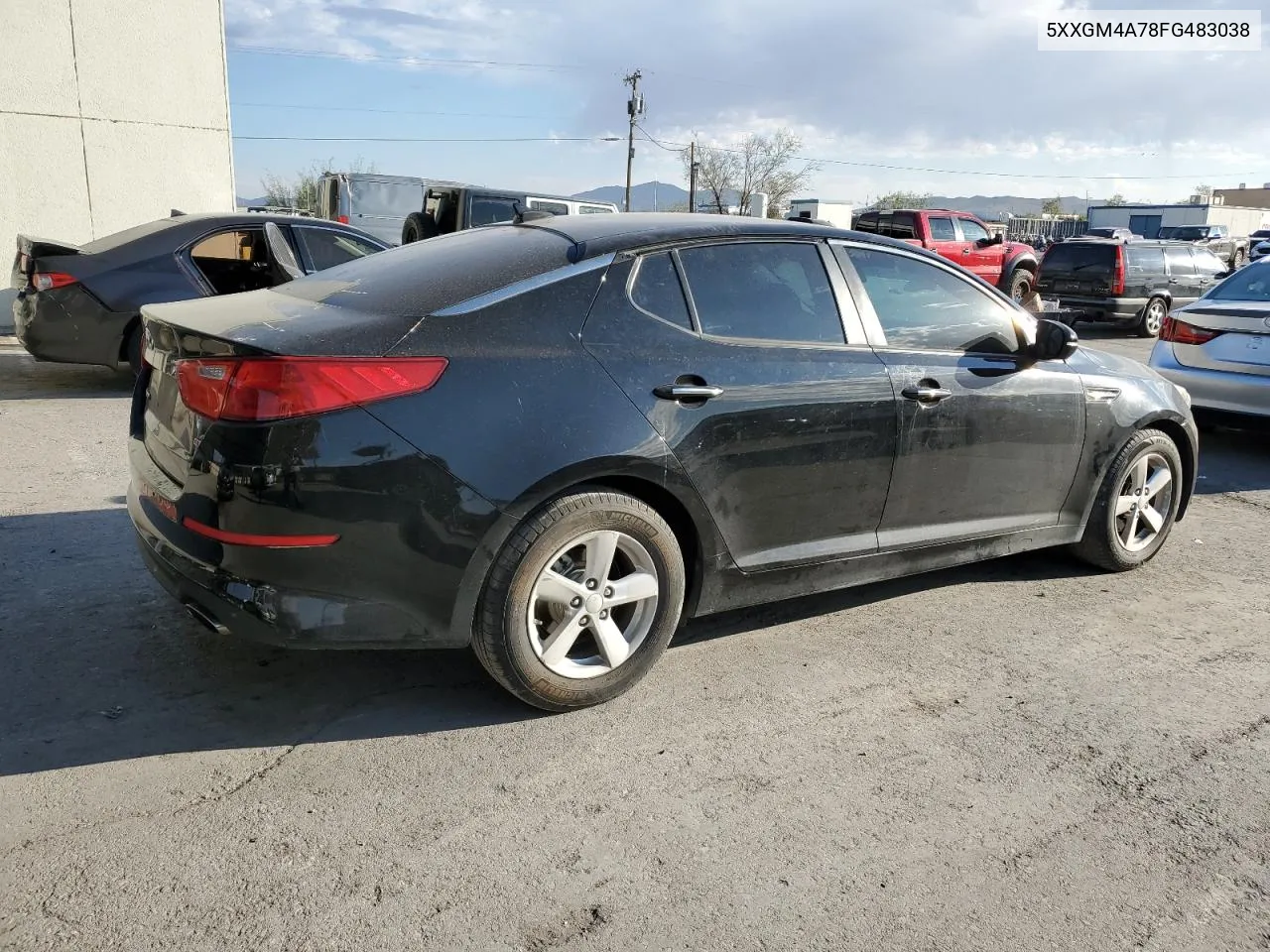 5XXGM4A78FG483038 2015 Kia Optima Lx