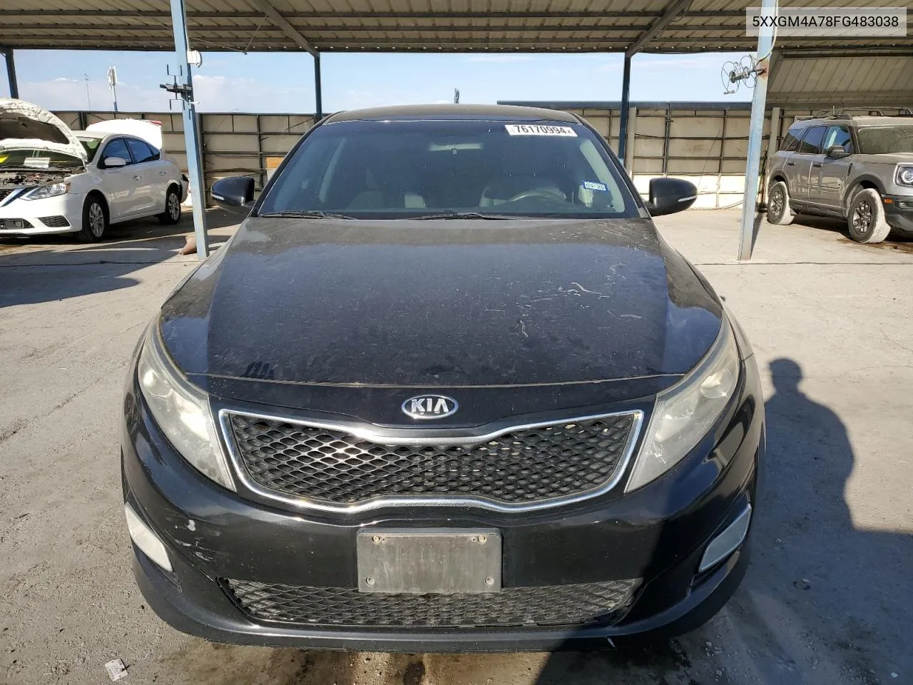 5XXGM4A78FG483038 2015 Kia Optima Lx