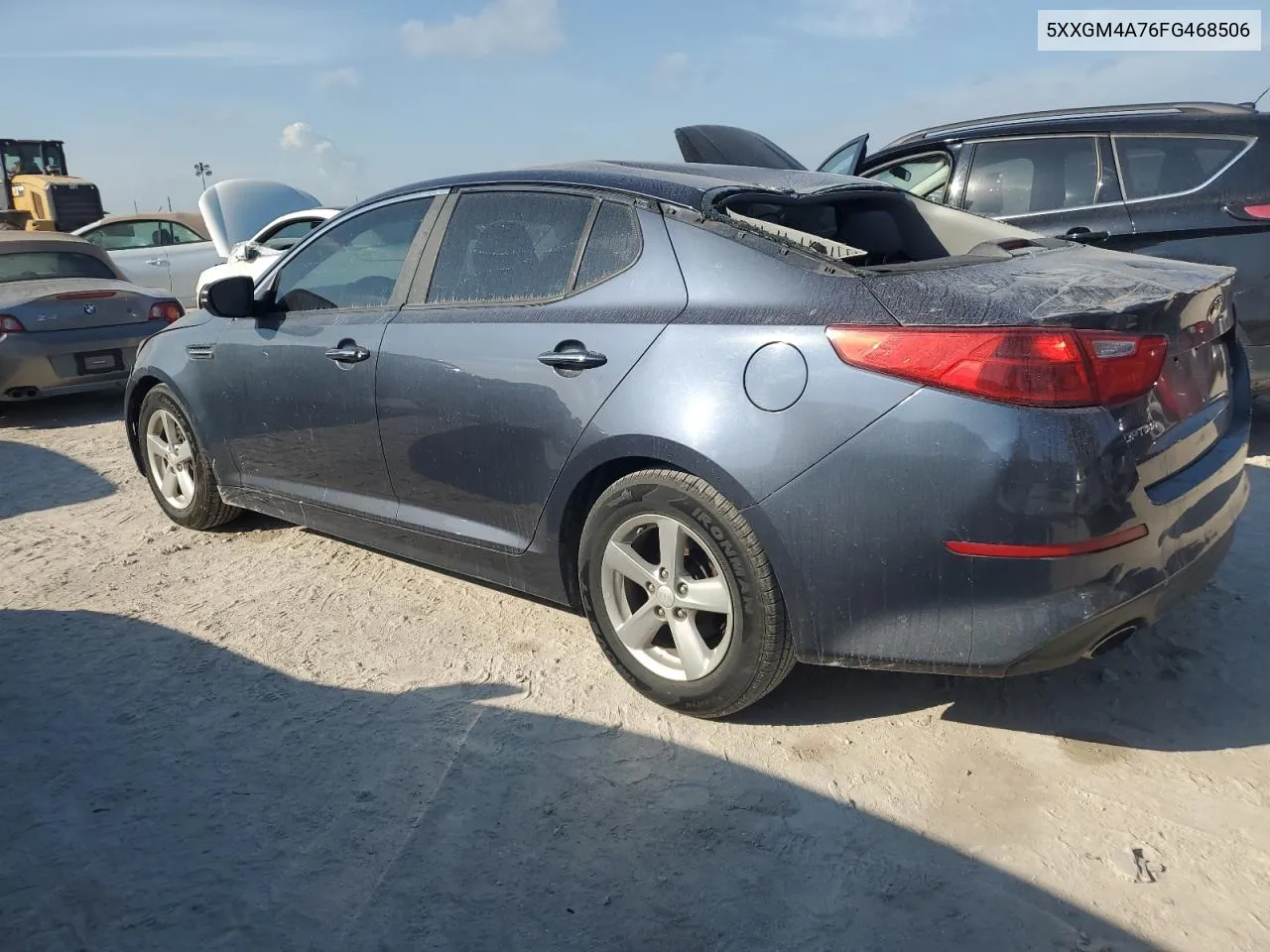 5XXGM4A76FG468506 2015 Kia Optima Lx