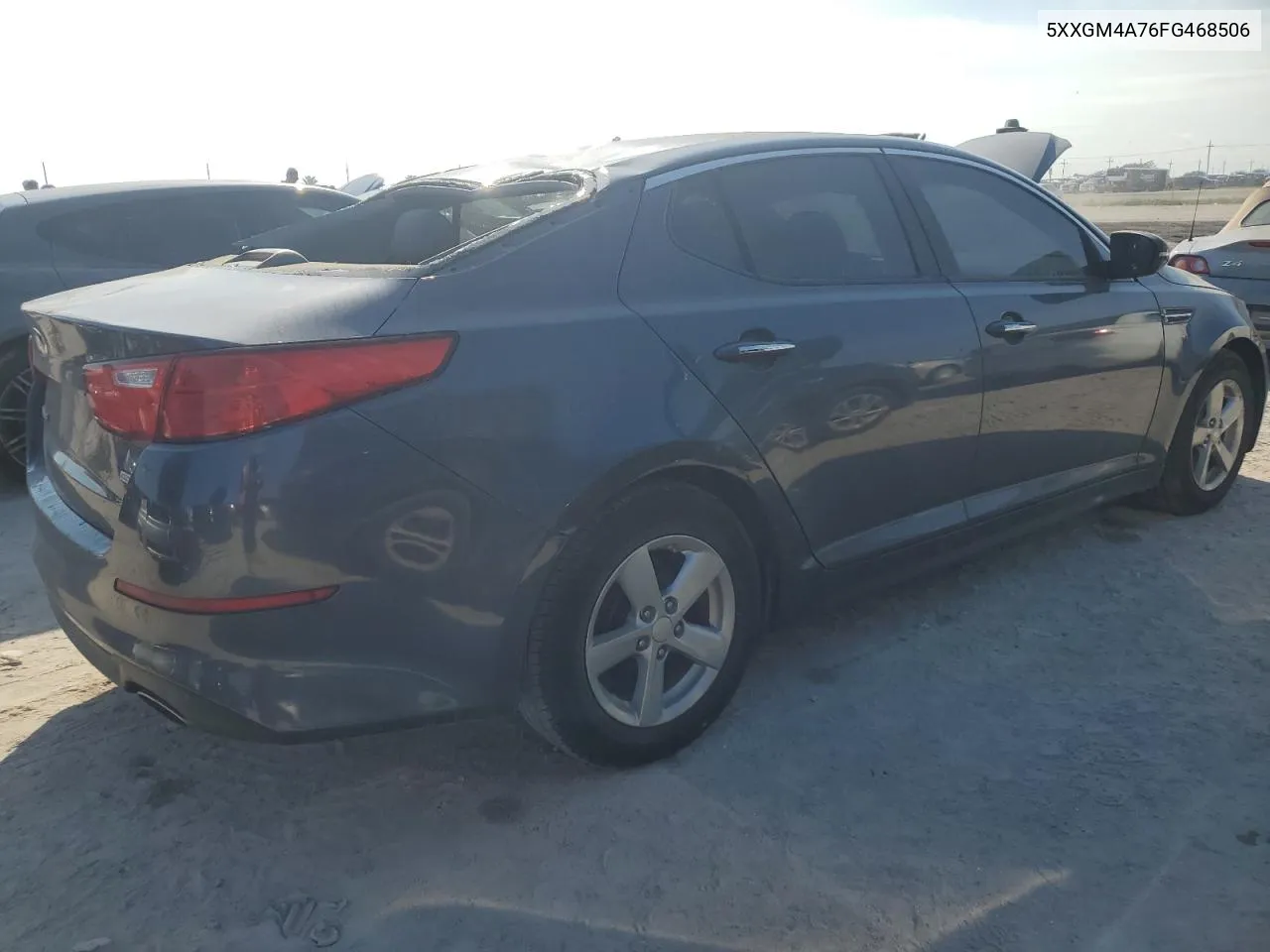 2015 Kia Optima Lx VIN: 5XXGM4A76FG468506 Lot: 76173784