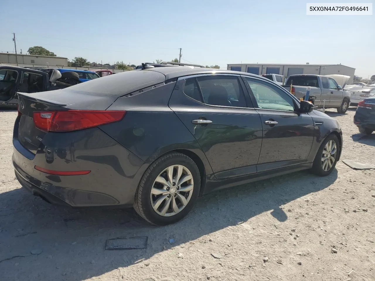 2015 Kia Optima Ex VIN: 5XXGN4A72FG496641 Lot: 76202854