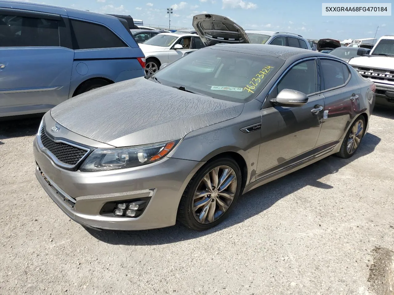 5XXGR4A68FG470184 2015 Kia Optima Sx