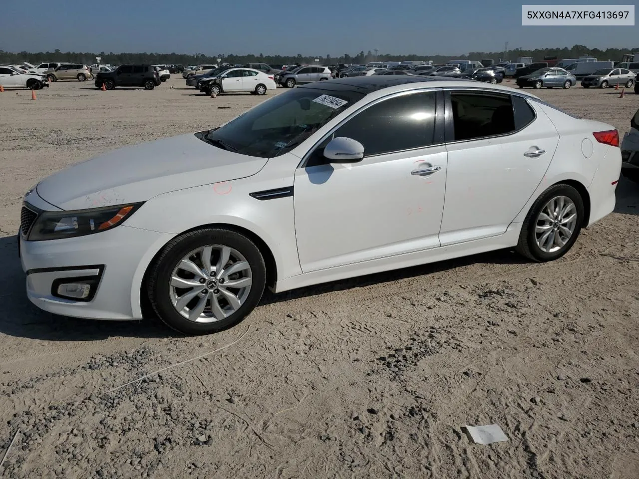 2015 Kia Optima Ex VIN: 5XXGN4A7XFG413697 Lot: 76279454