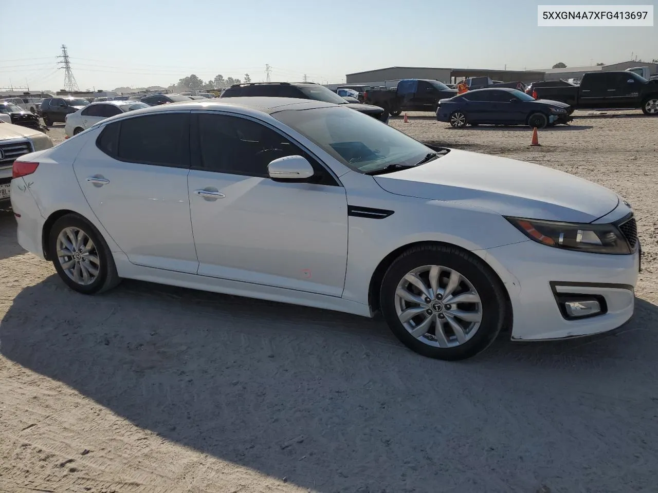 5XXGN4A7XFG413697 2015 Kia Optima Ex