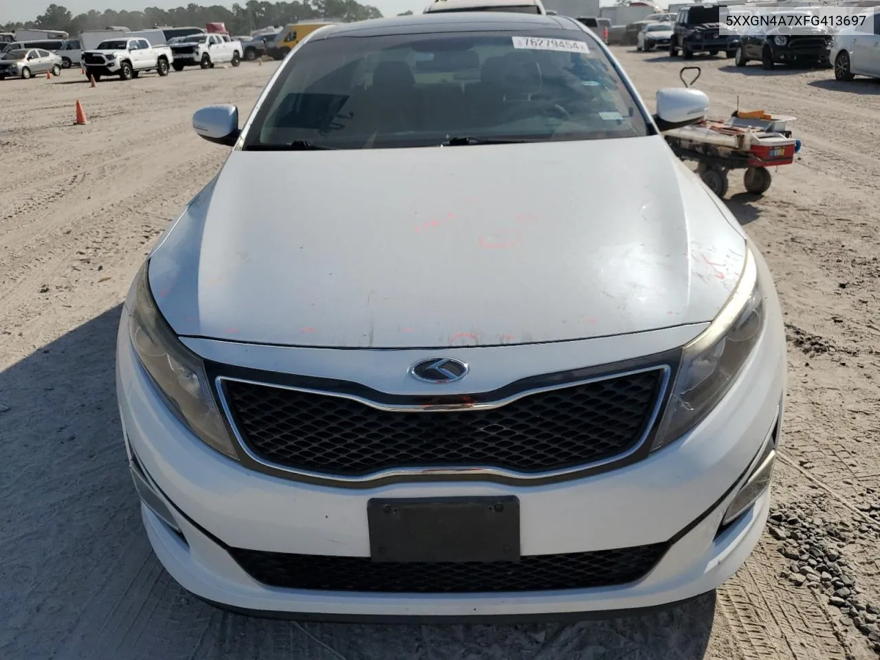 2015 Kia Optima Ex VIN: 5XXGN4A7XFG413697 Lot: 76279454