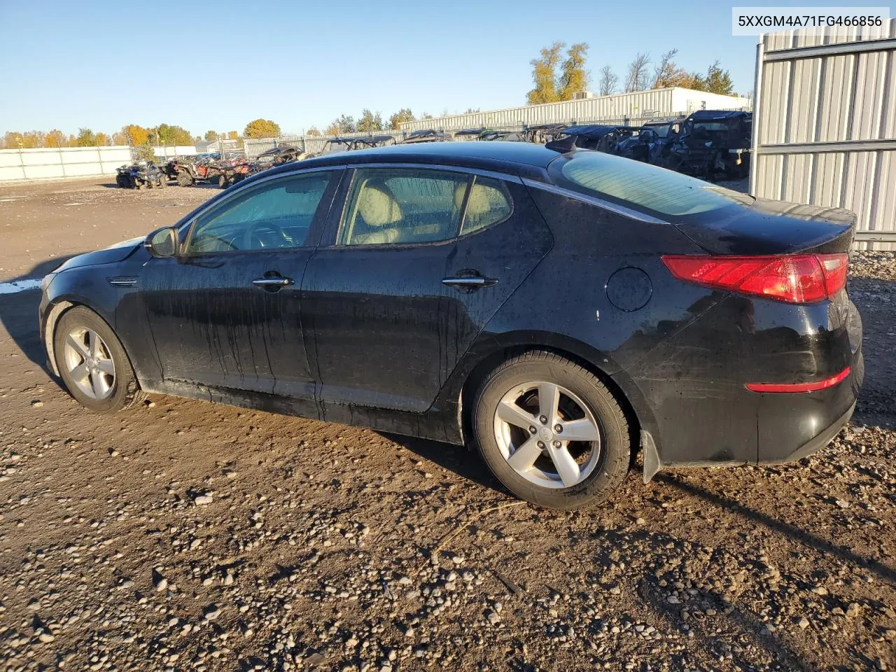 2015 Kia Optima Lx VIN: 5XXGM4A71FG466856 Lot: 76279764