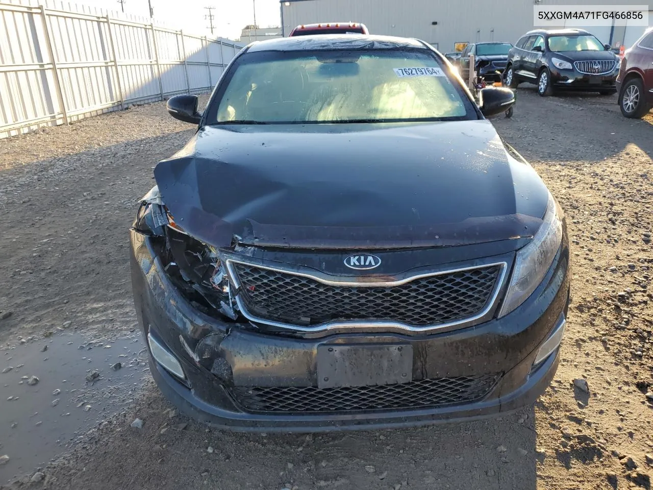 2015 Kia Optima Lx VIN: 5XXGM4A71FG466856 Lot: 76279764