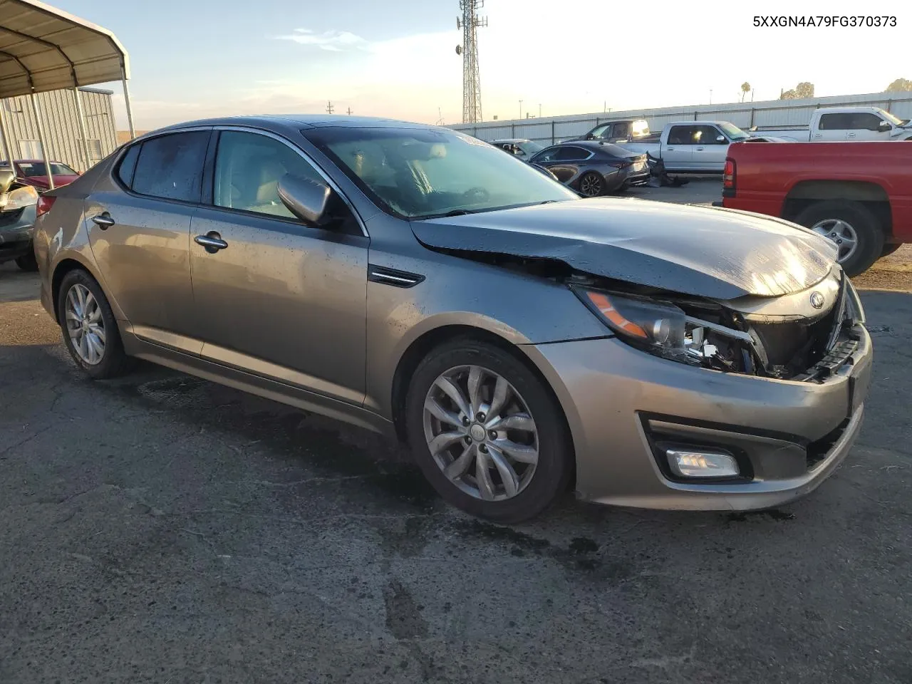 2015 Kia Optima Ex VIN: 5XXGN4A79FG370373 Lot: 76353254