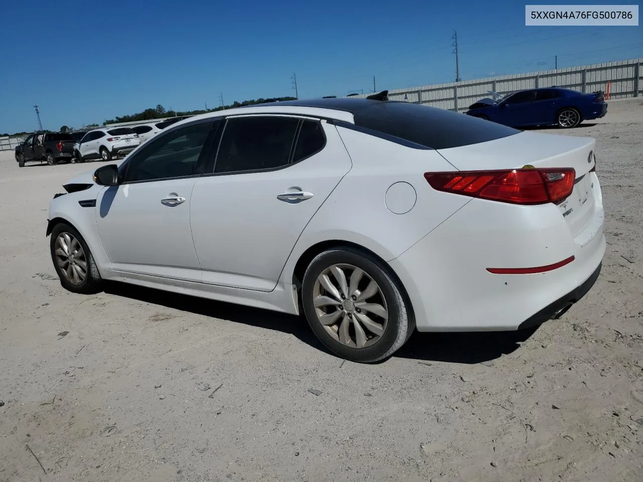 5XXGN4A76FG500786 2015 Kia Optima Ex