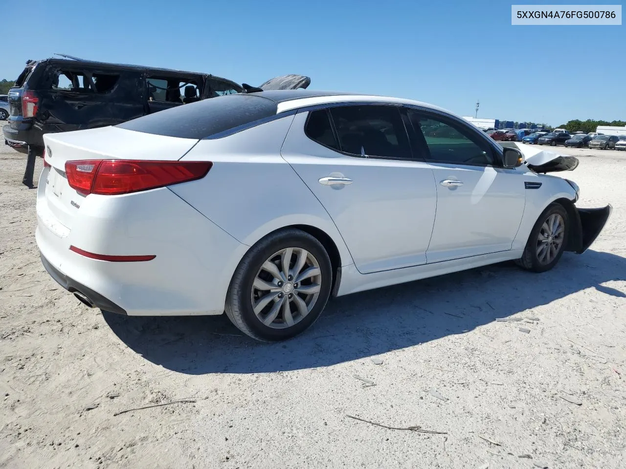 5XXGN4A76FG500786 2015 Kia Optima Ex