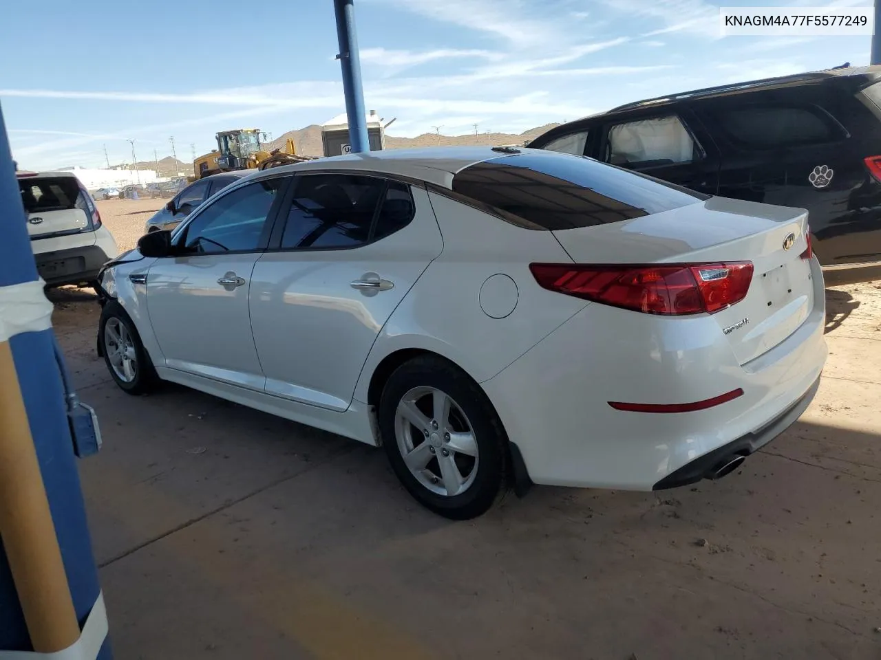 2015 Kia Optima Lx VIN: KNAGM4A77F5577249 Lot: 76368704