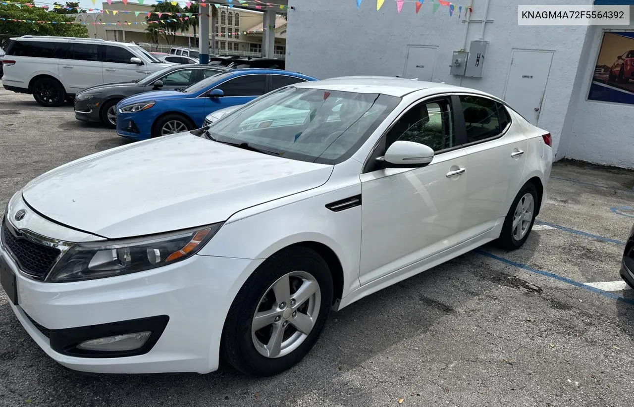 2015 Kia Optima Lx VIN: KNAGM4A72F5564392 Lot: 76513364