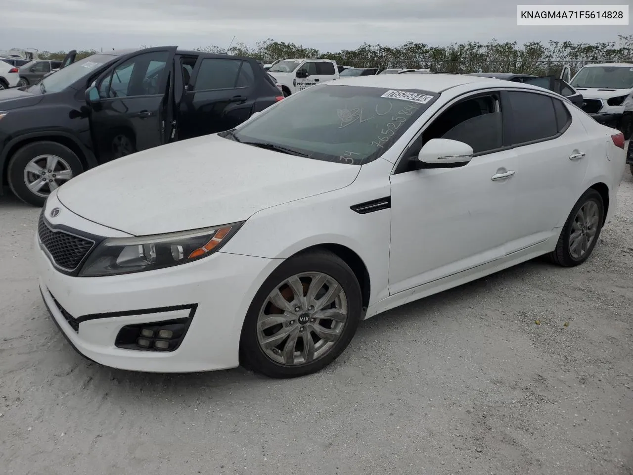 2015 Kia Optima Lx VIN: KNAGM4A71F5614828 Lot: 76525844