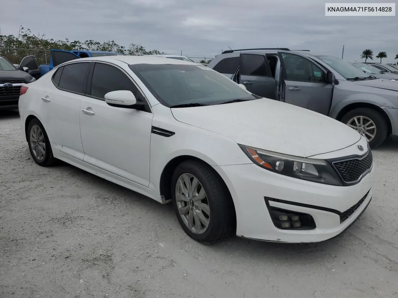 2015 Kia Optima Lx VIN: KNAGM4A71F5614828 Lot: 76525844