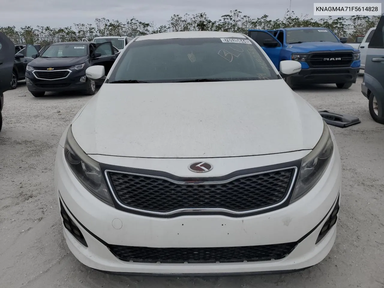 2015 Kia Optima Lx VIN: KNAGM4A71F5614828 Lot: 76525844