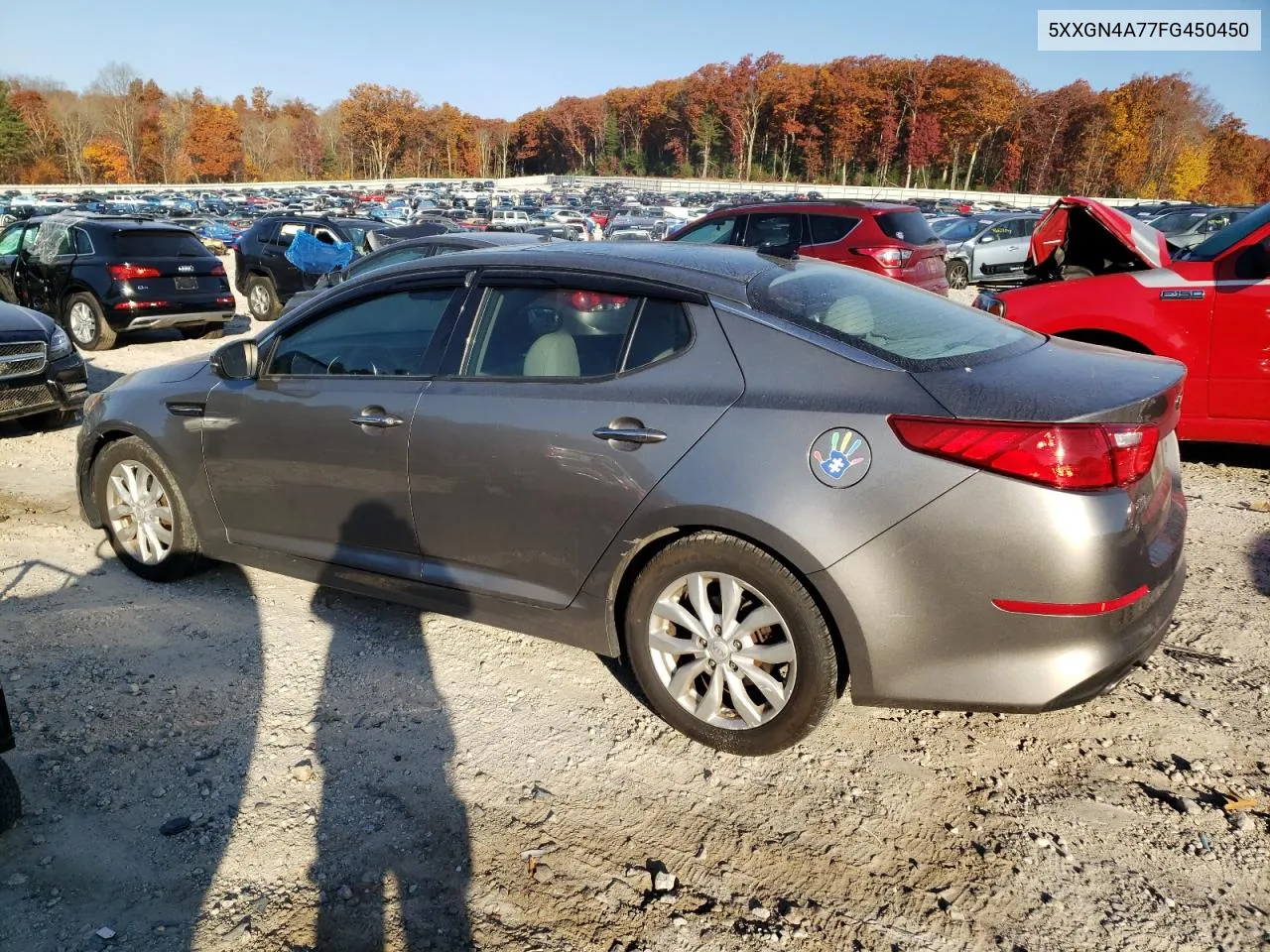 2015 Kia Optima Ex VIN: 5XXGN4A77FG450450 Lot: 76561454