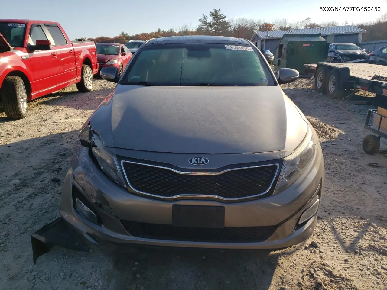 2015 Kia Optima Ex VIN: 5XXGN4A77FG450450 Lot: 76561454