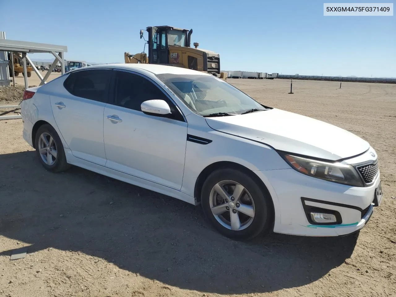 2015 Kia Optima Lx VIN: 5XXGM4A75FG371409 Lot: 76582584