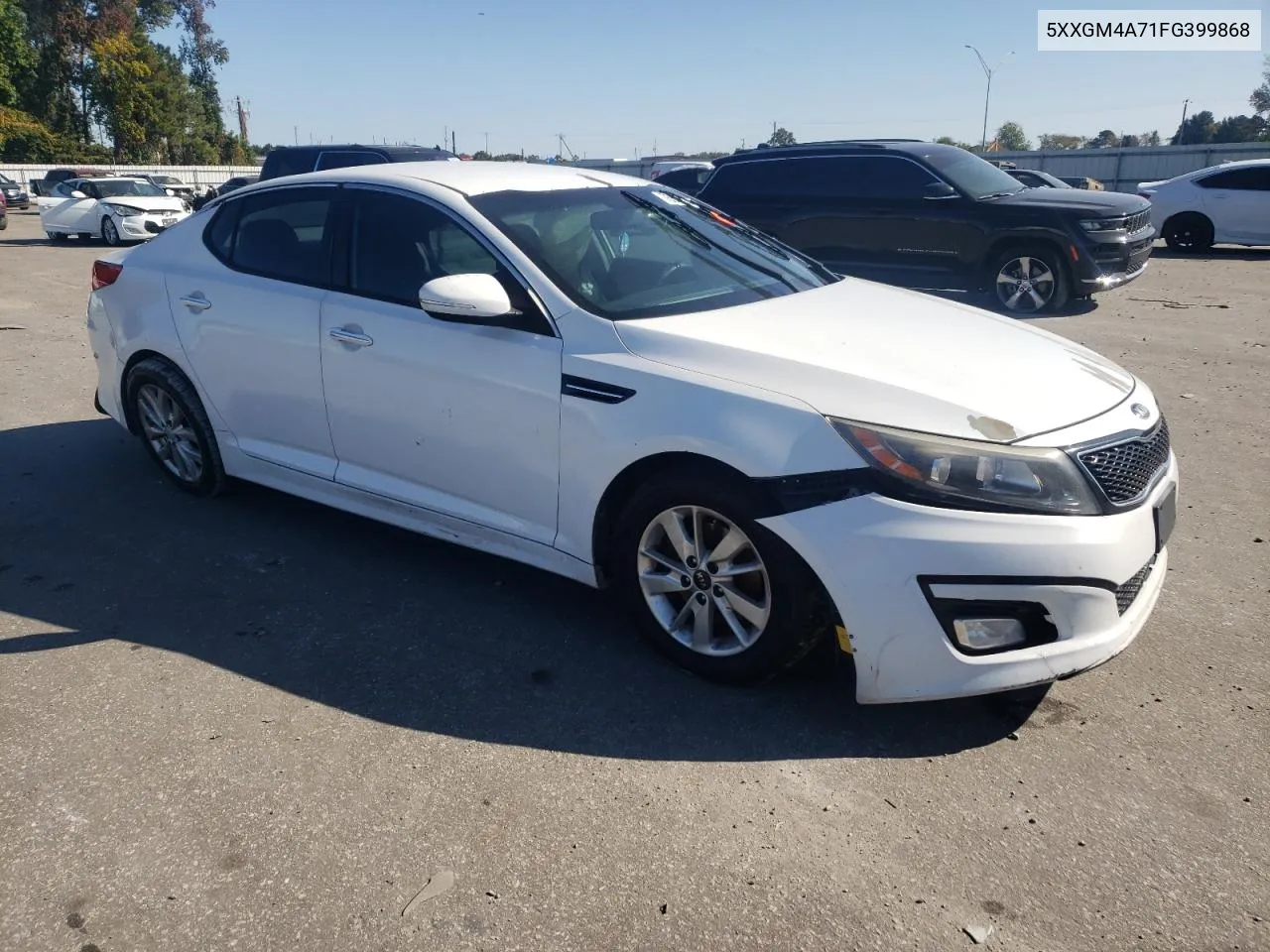 2015 Kia Optima Lx VIN: 5XXGM4A71FG399868 Lot: 76610004