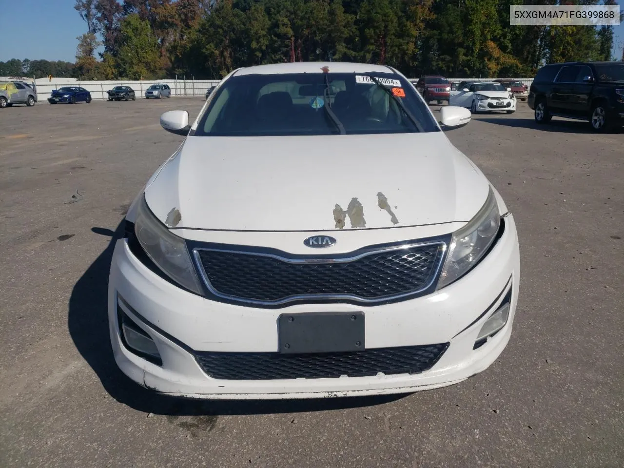 2015 Kia Optima Lx VIN: 5XXGM4A71FG399868 Lot: 76610004