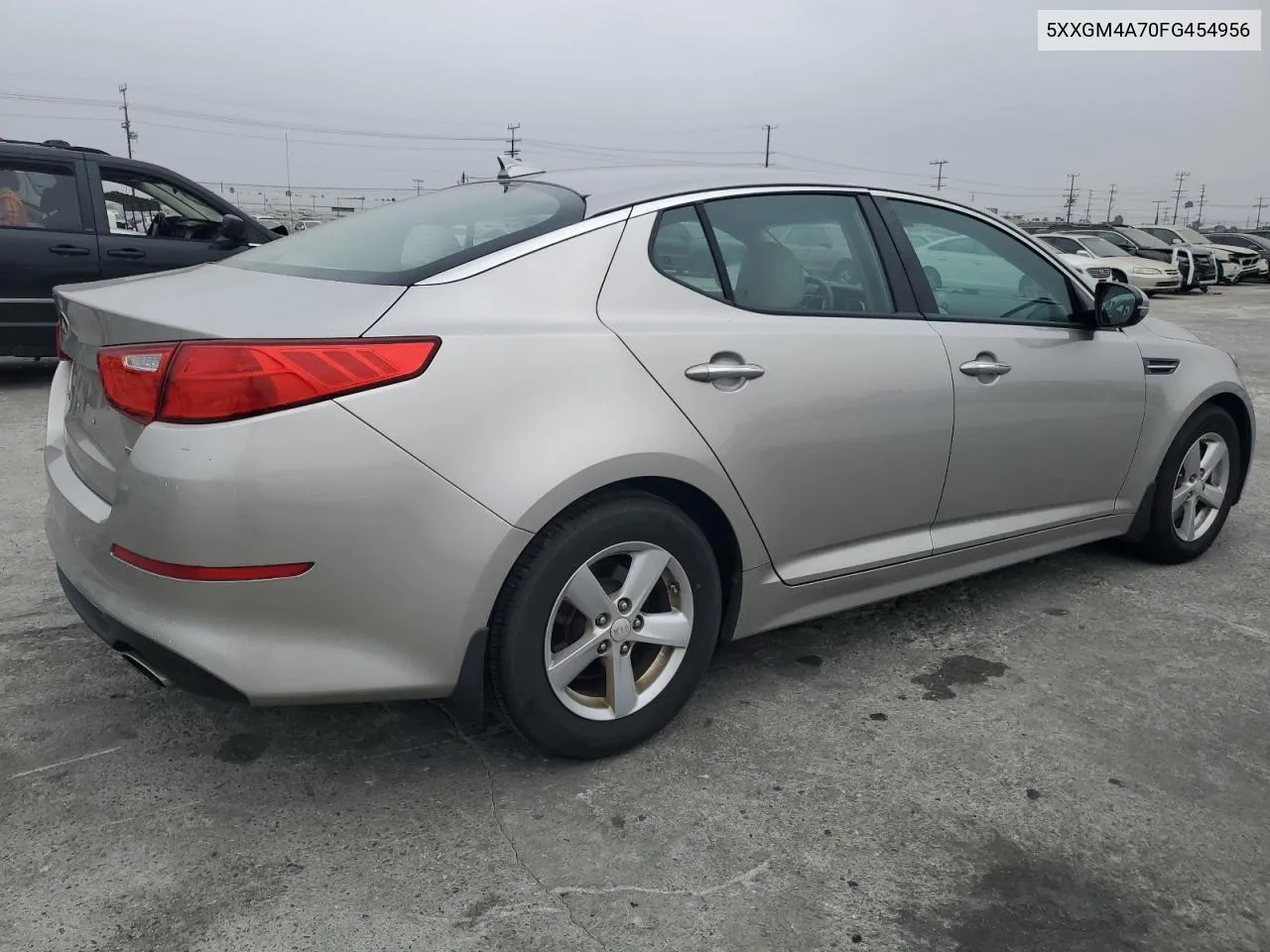 2015 Kia Optima Lx VIN: 5XXGM4A70FG454956 Lot: 76634974