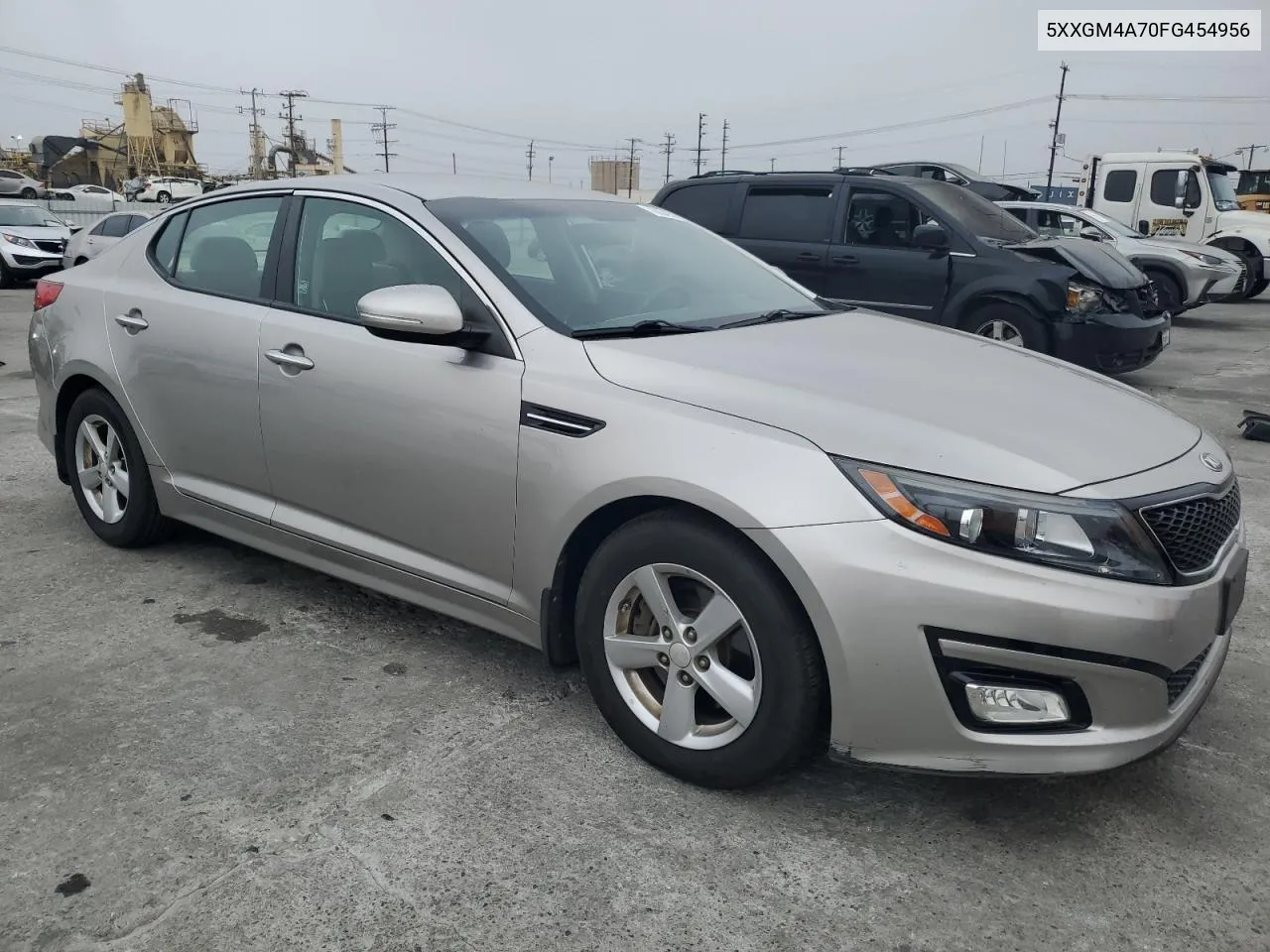 2015 Kia Optima Lx VIN: 5XXGM4A70FG454956 Lot: 76634974