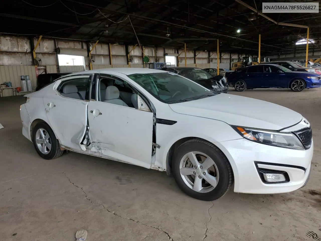 2015 Kia Optima Lx VIN: KNAGM4A78F5526827 Lot: 76730534