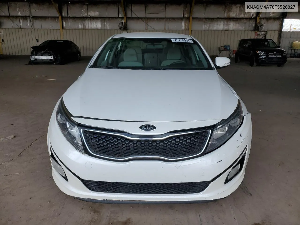 2015 Kia Optima Lx VIN: KNAGM4A78F5526827 Lot: 76730534