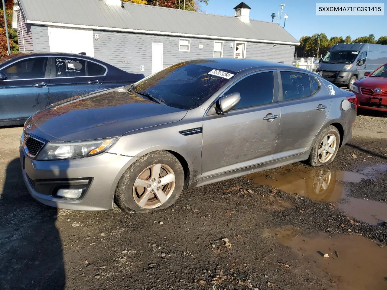 5XXGM4A71FG391415 2015 Kia Optima Lx