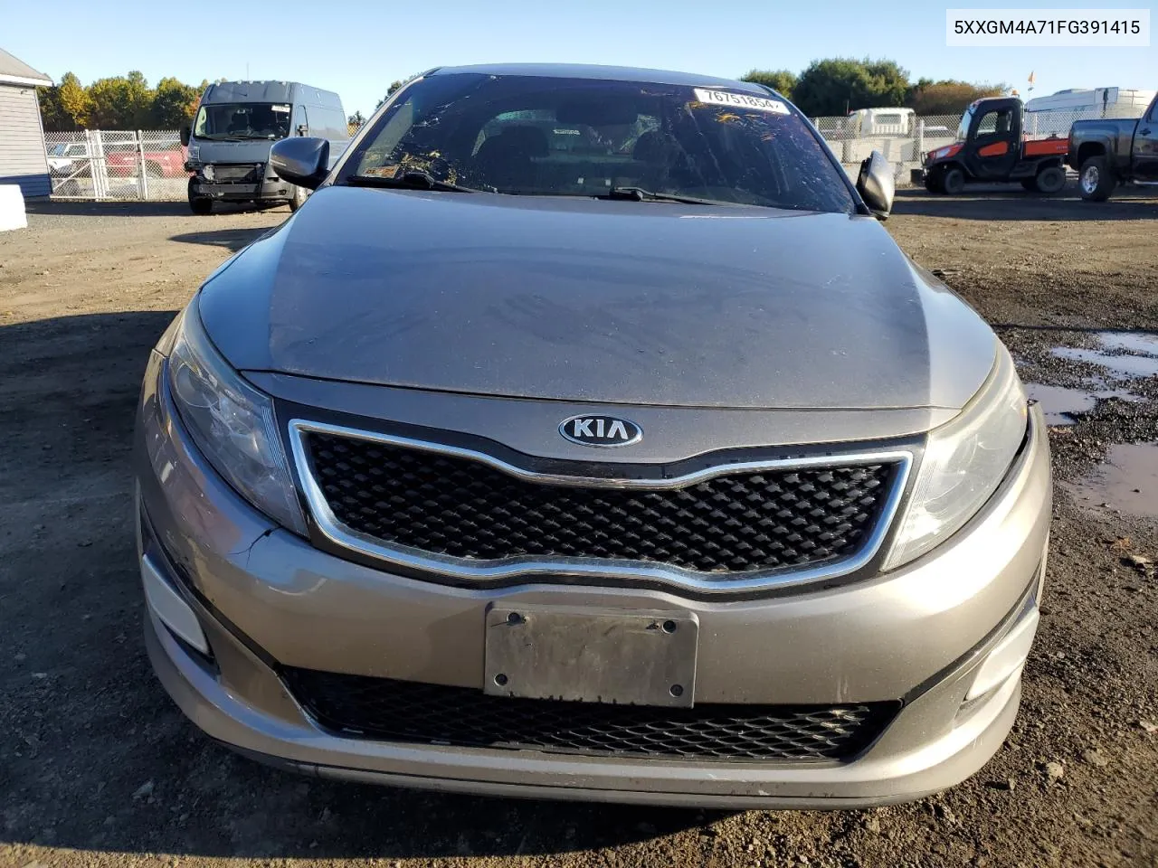 2015 Kia Optima Lx VIN: 5XXGM4A71FG391415 Lot: 76751854