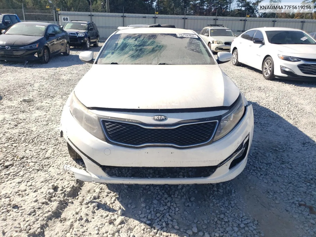 2015 Kia Optima Lx VIN: KNAGM4A77F5619256 Lot: 76752464