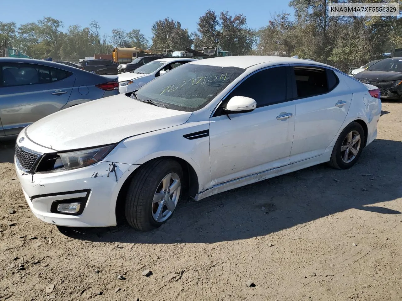 KNAGM4A7XF5556329 2015 Kia Optima Lx