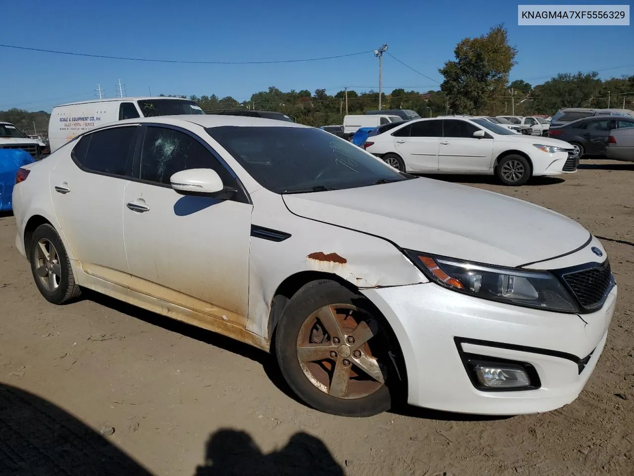 2015 Kia Optima Lx VIN: KNAGM4A7XF5556329 Lot: 76797104