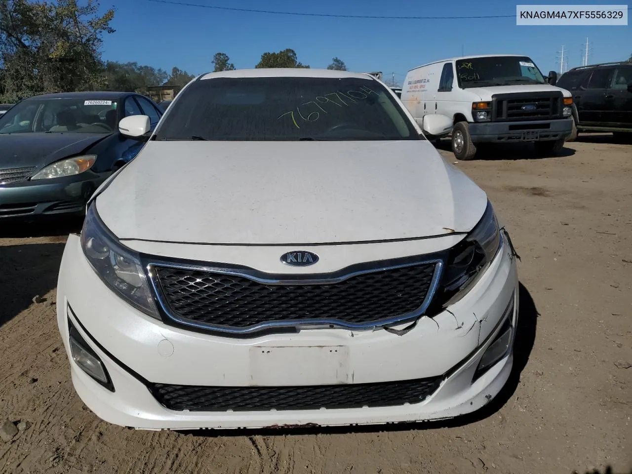 2015 Kia Optima Lx VIN: KNAGM4A7XF5556329 Lot: 76797104