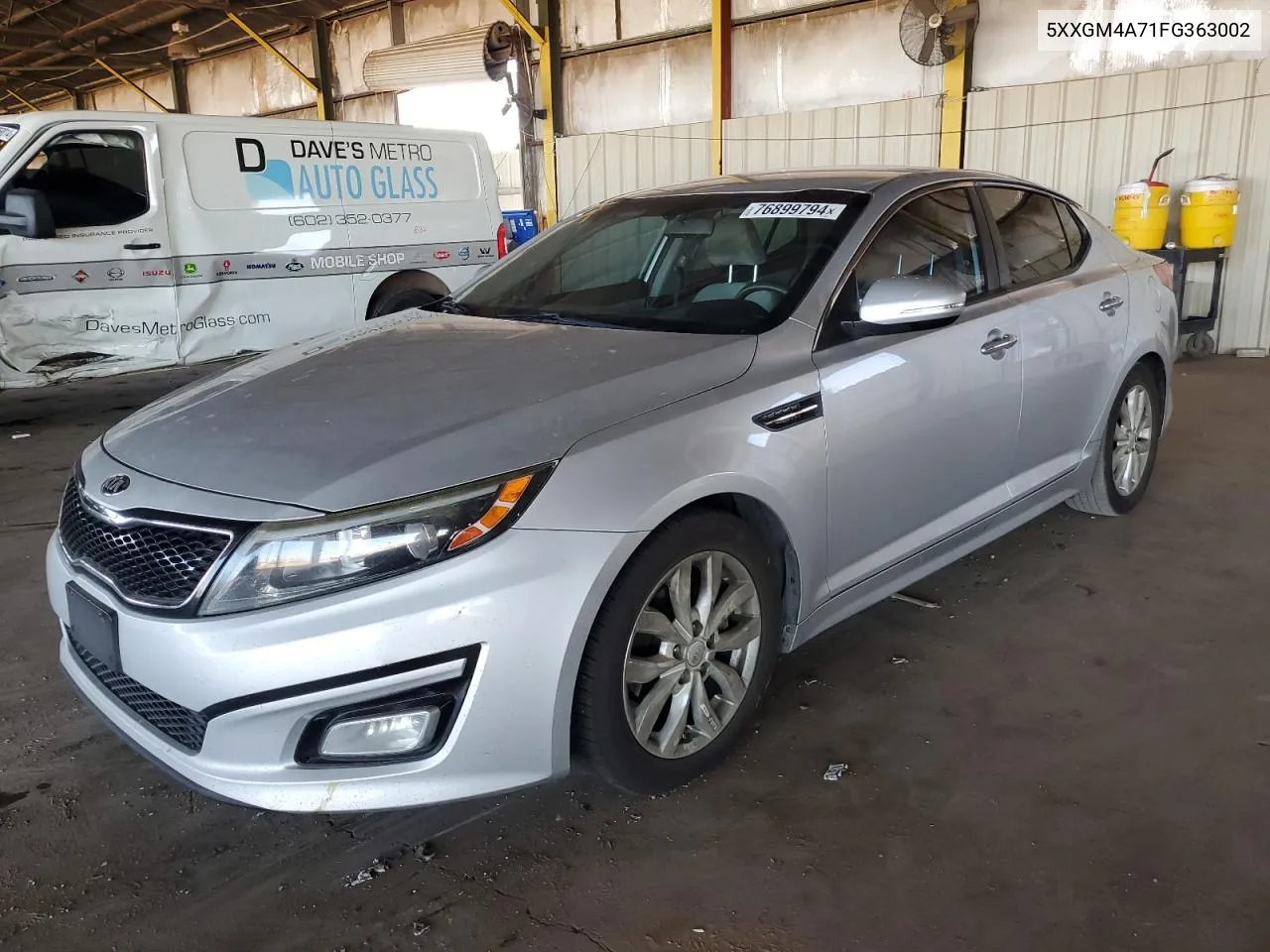 5XXGM4A71FG363002 2015 Kia Optima Lx