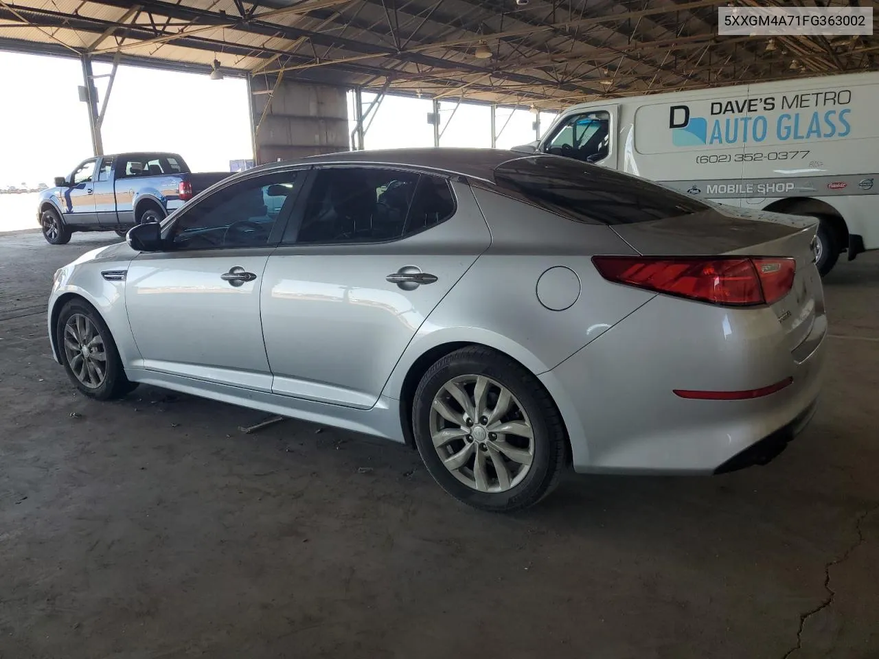 5XXGM4A71FG363002 2015 Kia Optima Lx