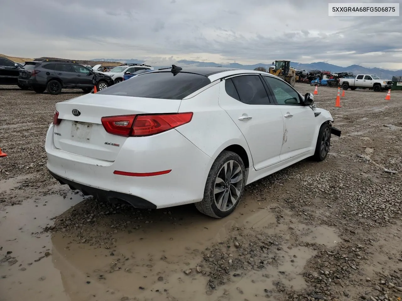 2015 Kia Optima Sx VIN: 5XXGR4A68FG506875 Lot: 76902214