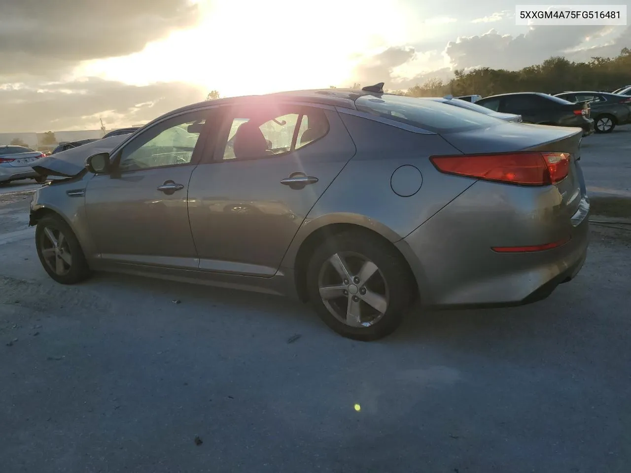 2015 Kia Optima Lx VIN: 5XXGM4A75FG516481 Lot: 76948534