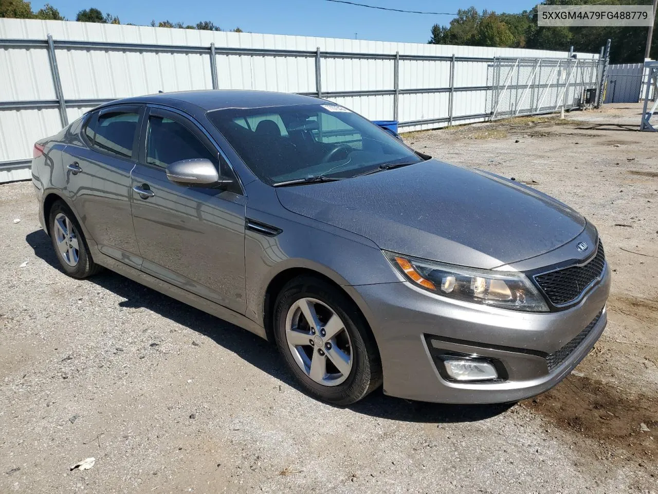 2015 Kia Optima Lx VIN: 5XXGM4A79FG488779 Lot: 77075484